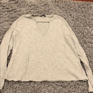 Gray Long Sleeve Aeropostale Top